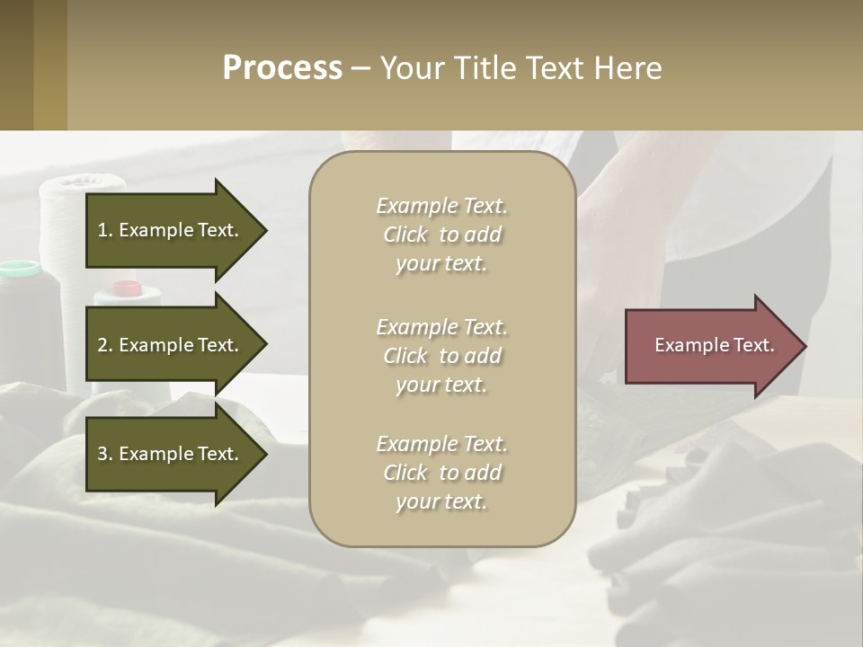 Electric Unit White PowerPoint Template