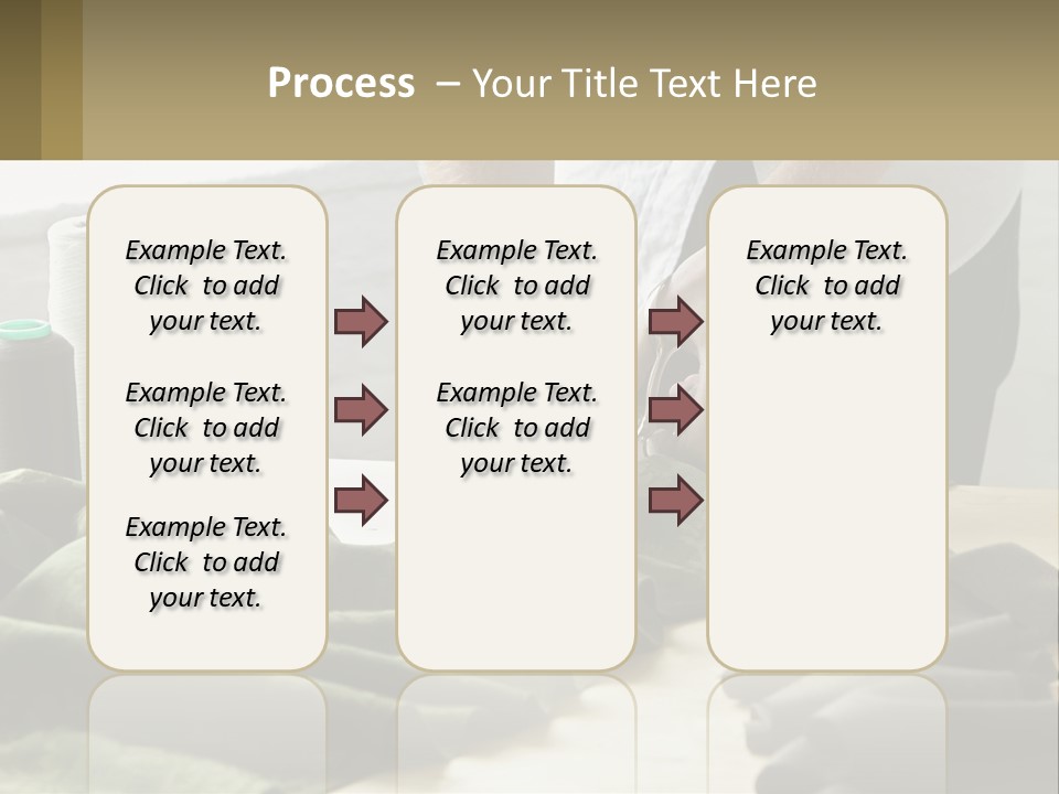 Electric Unit White PowerPoint Template