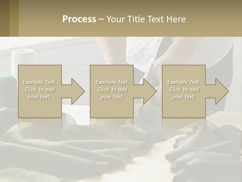 Electric Unit White PowerPoint Template