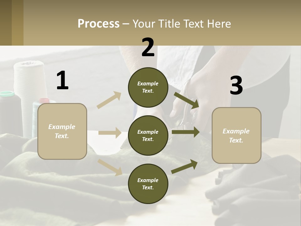 Electric Unit White PowerPoint Template