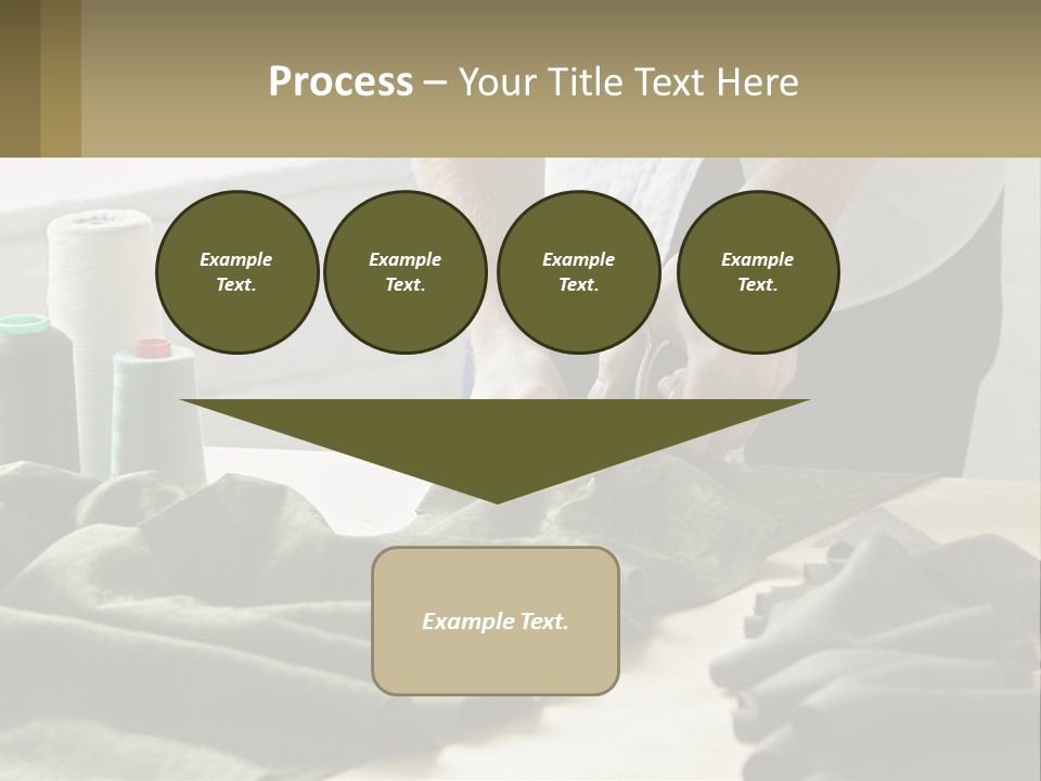 Electric Unit White PowerPoint Template