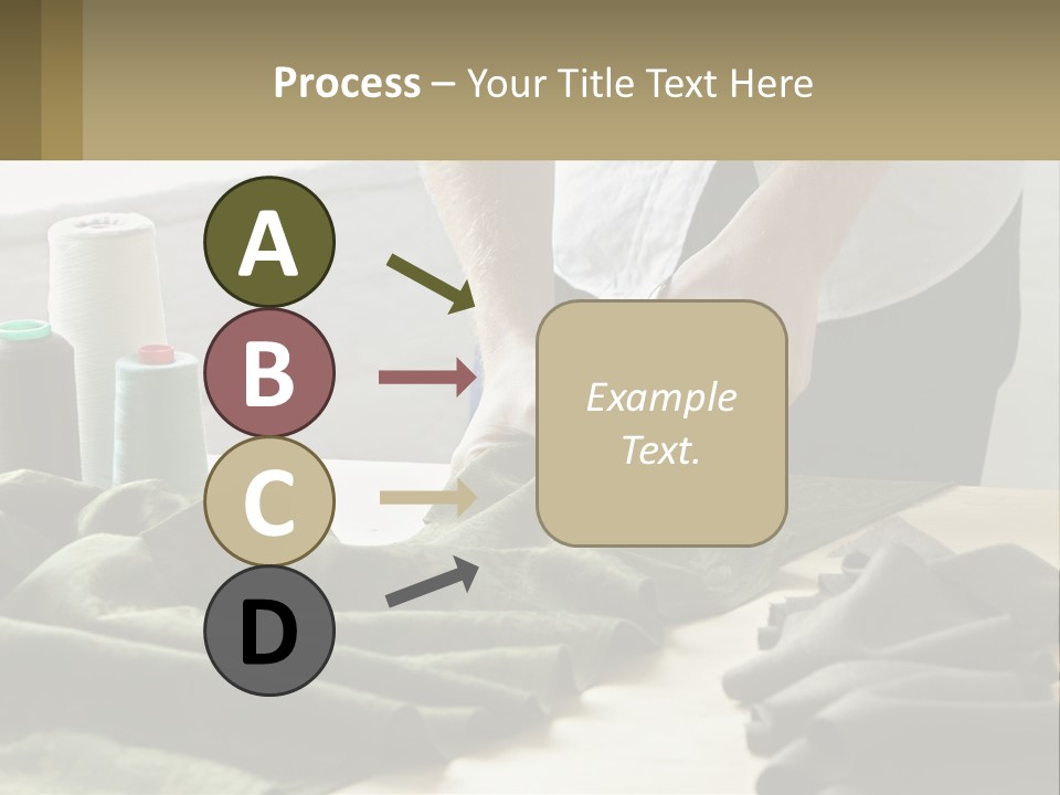 Electric Unit White PowerPoint Template