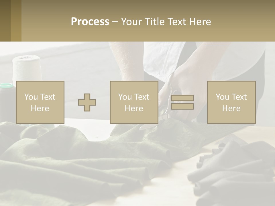 Electric Unit White PowerPoint Template