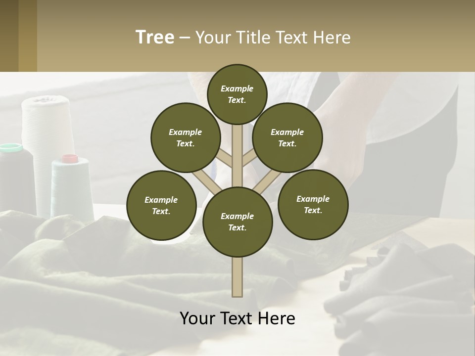 Electric Unit White PowerPoint Template