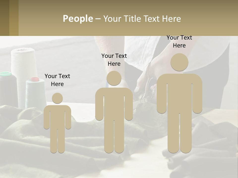 Electric Unit White PowerPoint Template