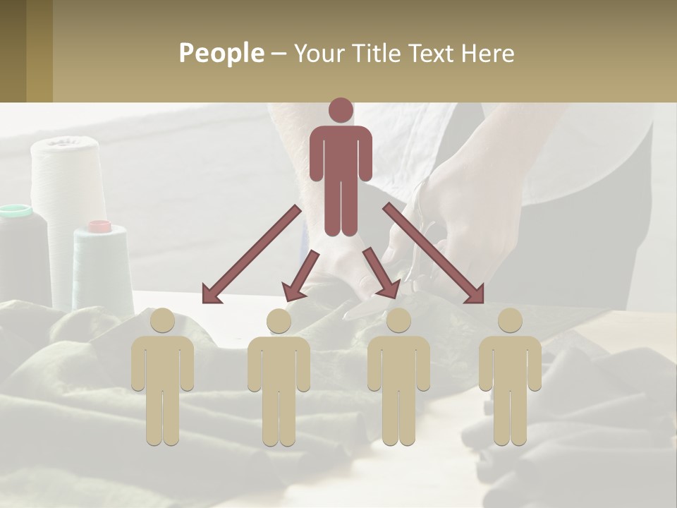 Electric Unit White PowerPoint Template