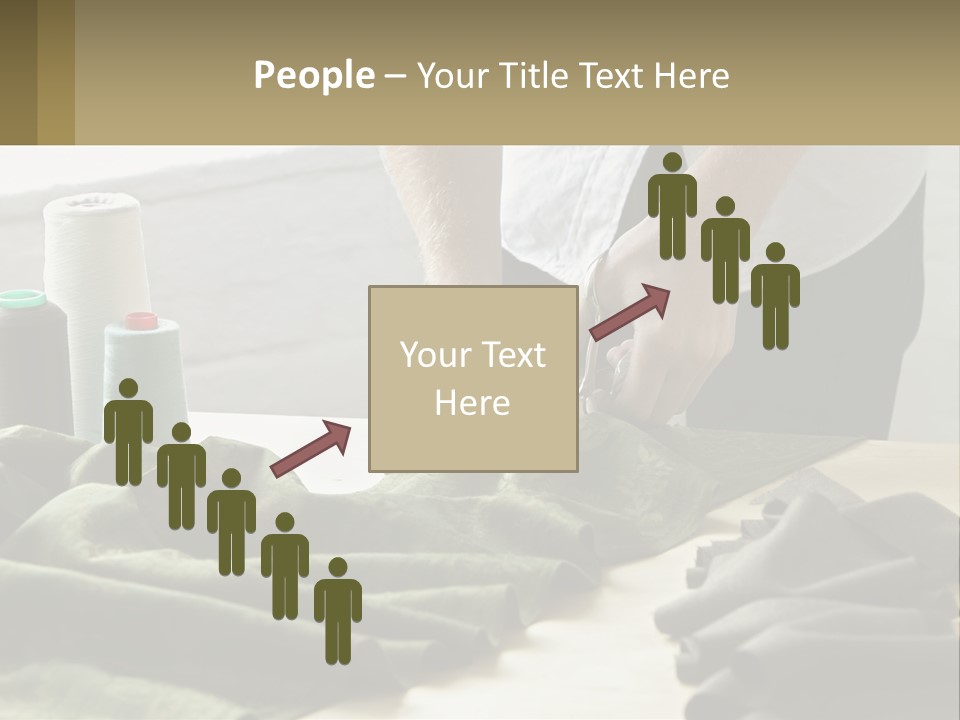 Electric Unit White PowerPoint Template