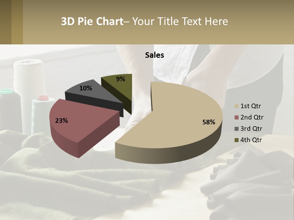 Electric Unit White PowerPoint Template