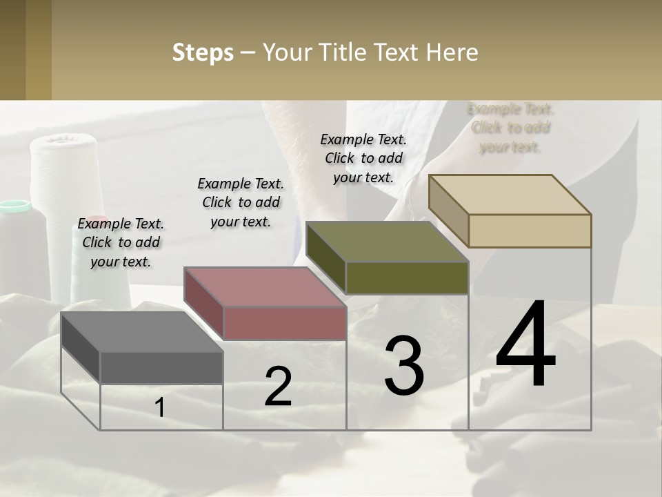 Electric Unit White PowerPoint Template
