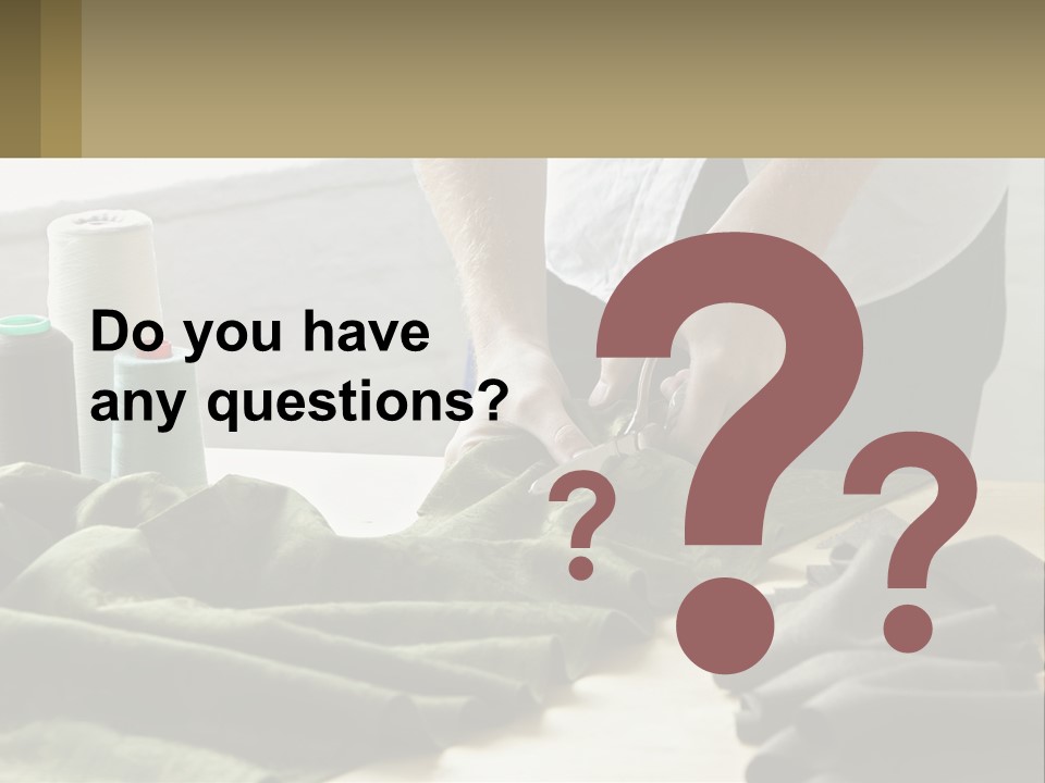 Electric Unit White PowerPoint Template