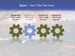 White Condition Technology PowerPoint Template