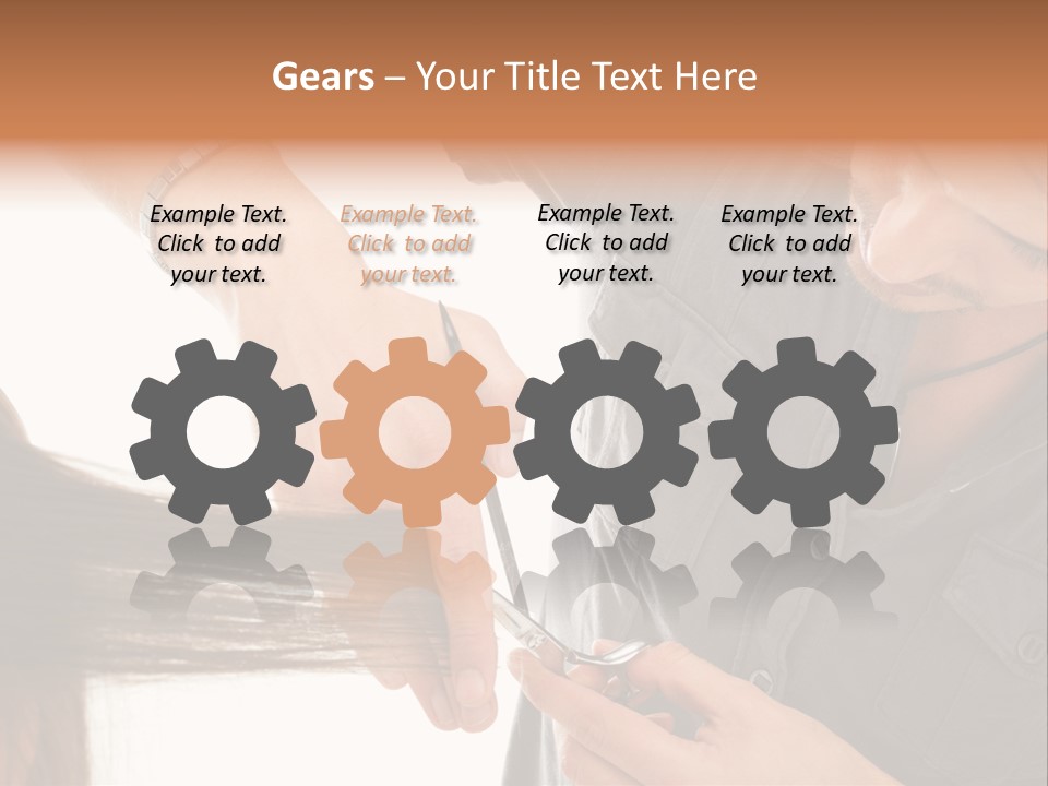 Cold Electricity System PowerPoint Template