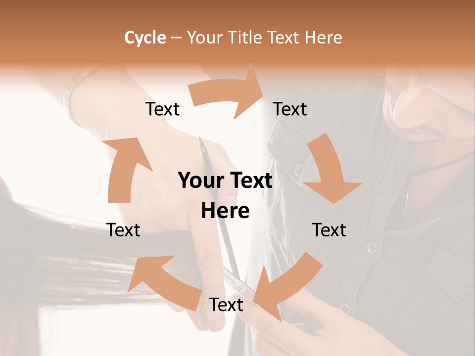 Cold Electricity System PowerPoint Template