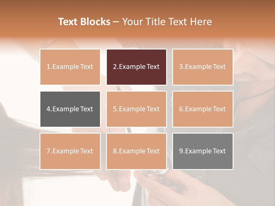 Cold Electricity System PowerPoint Template