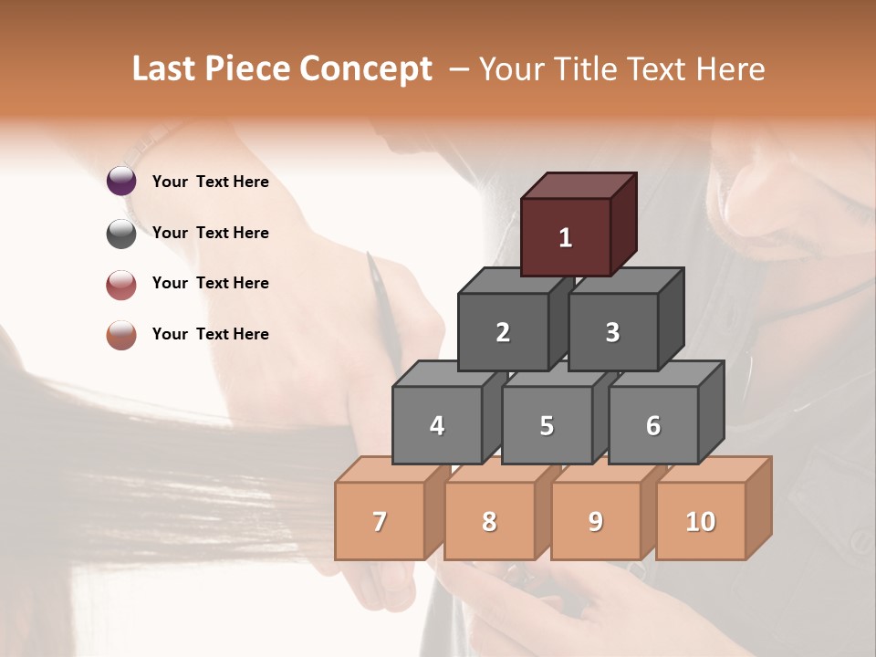 Cold Electricity System PowerPoint Template