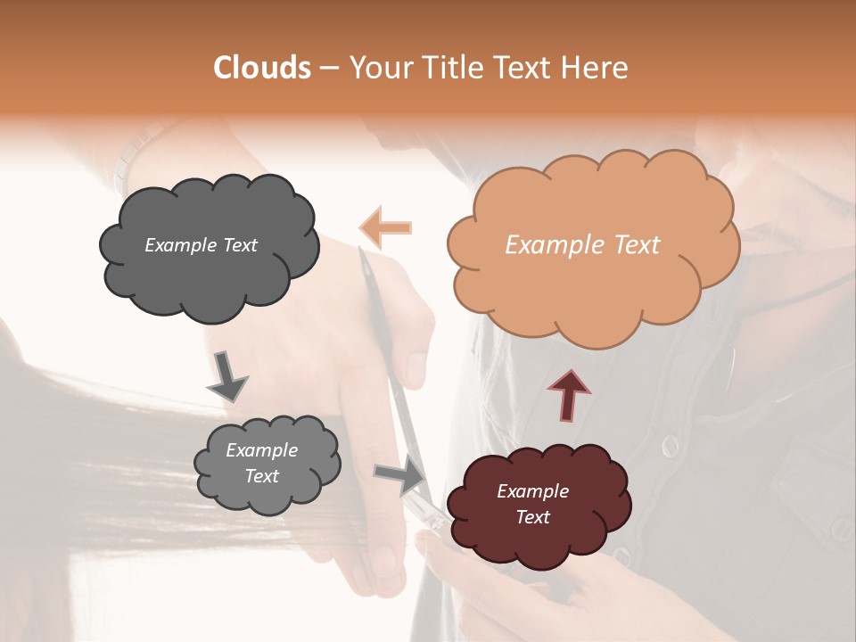 Cold Electricity System PowerPoint Template