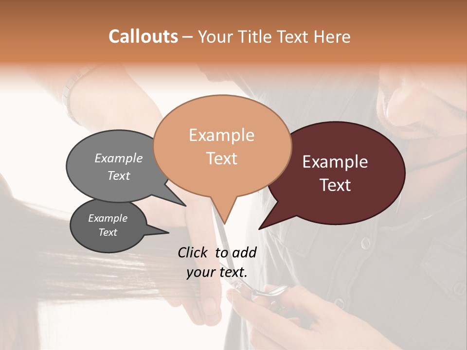 Cold Electricity System PowerPoint Template