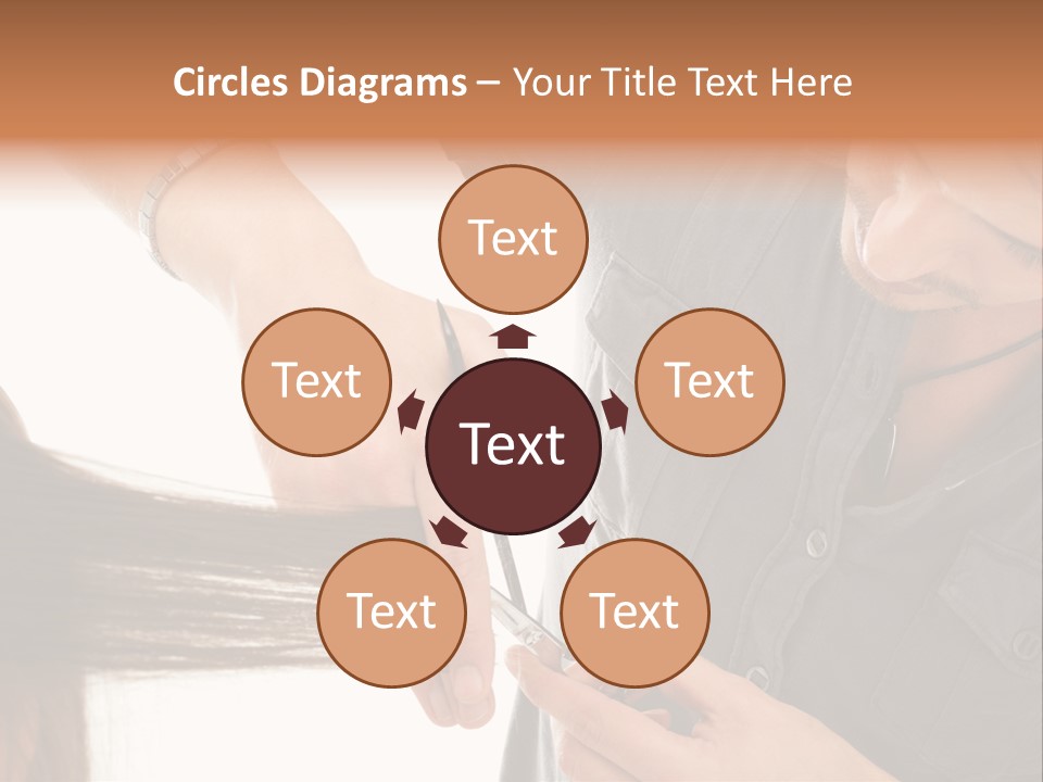 Cold Electricity System PowerPoint Template
