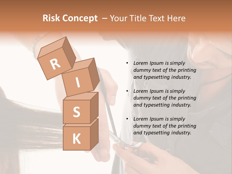Cold Electricity System PowerPoint Template