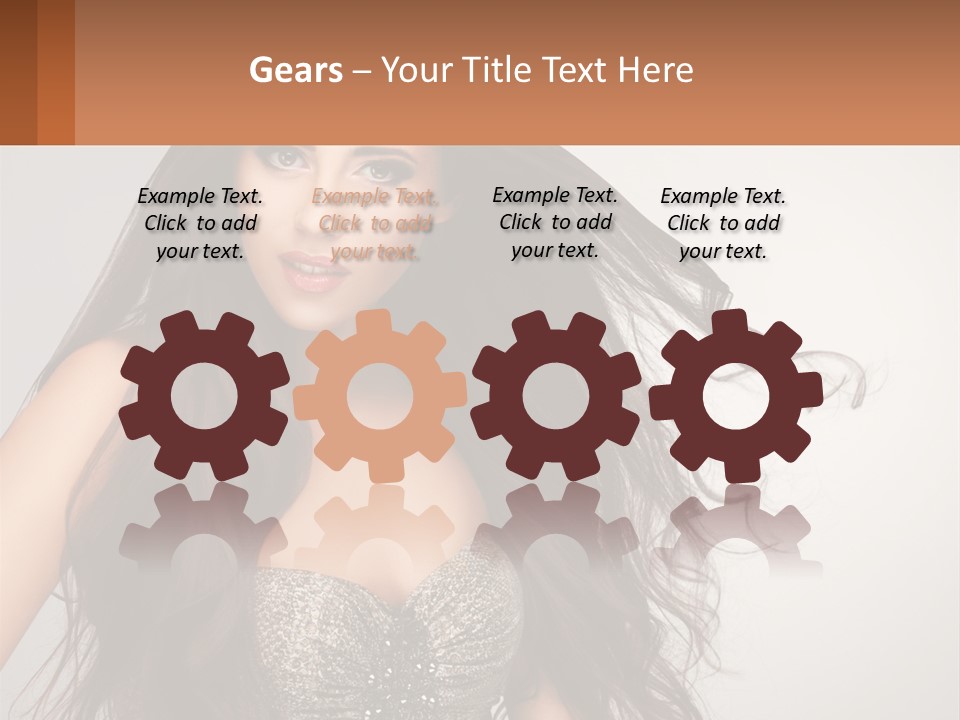 Technology Electric White PowerPoint Template