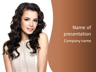 White Cooling Part PowerPoint Template