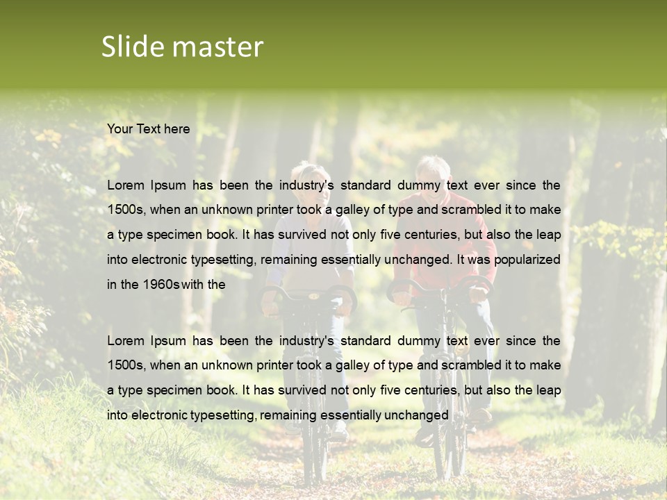 Technology Cool Energy PowerPoint Template