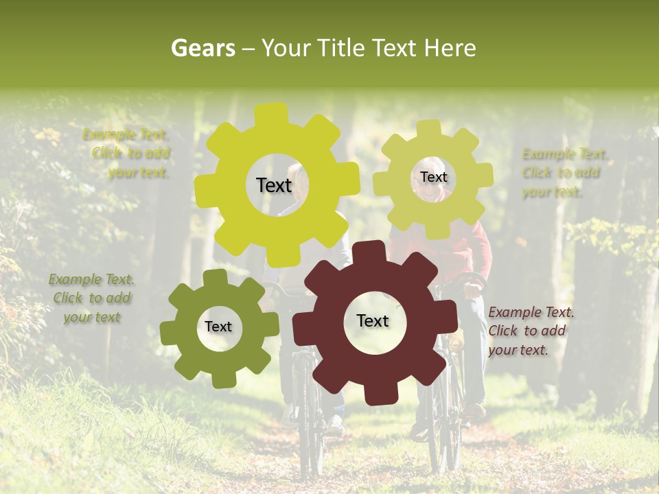 Technology Cool Energy PowerPoint Template