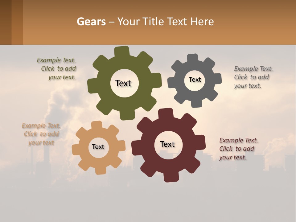 Condition Climate Cooling PowerPoint Template