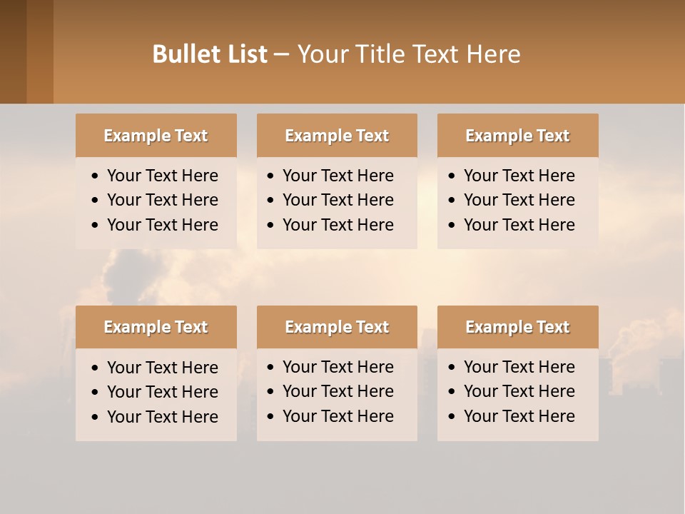 Condition Climate Cooling PowerPoint Template