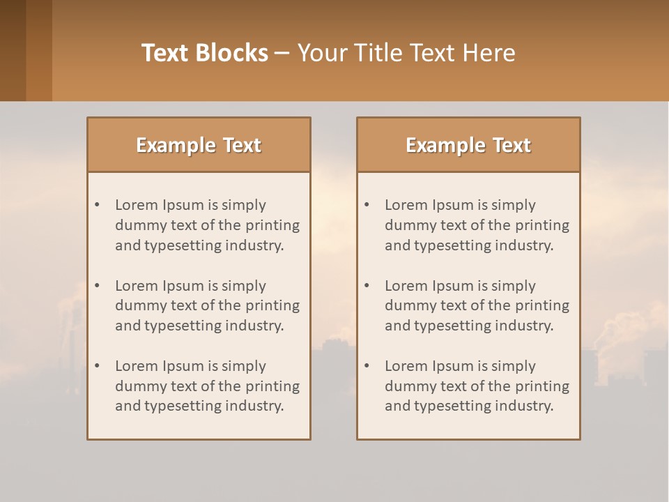 Condition Climate Cooling PowerPoint Template