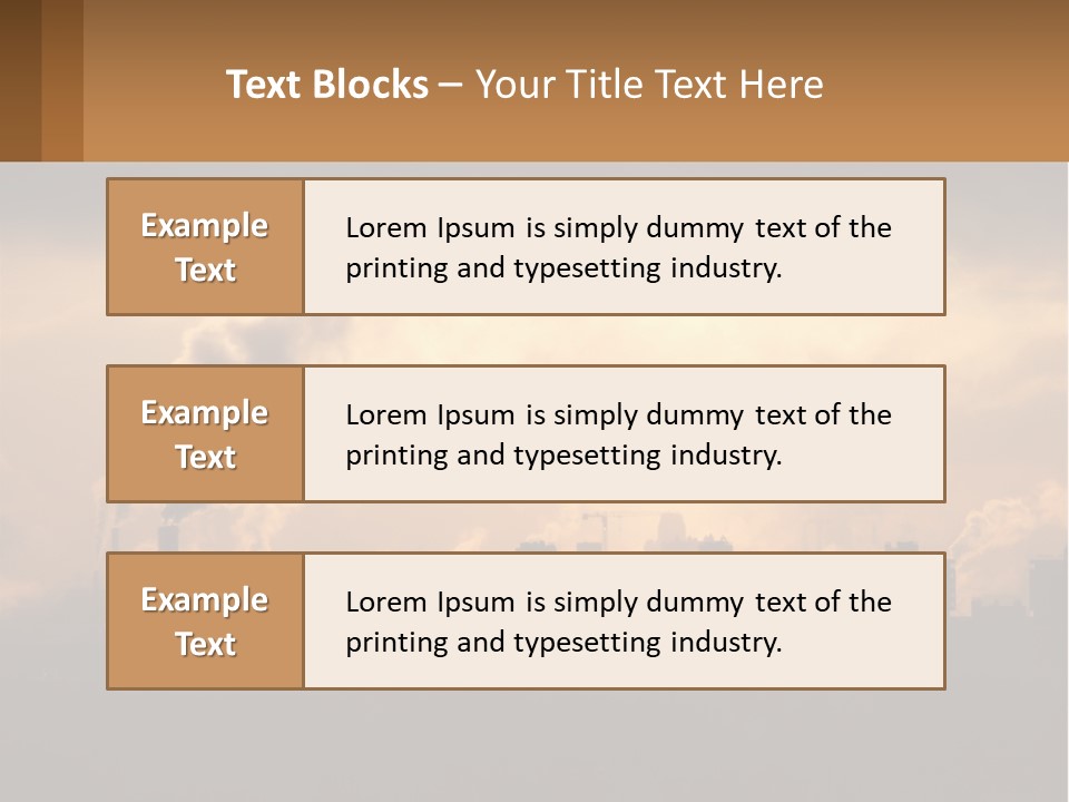 Condition Climate Cooling PowerPoint Template