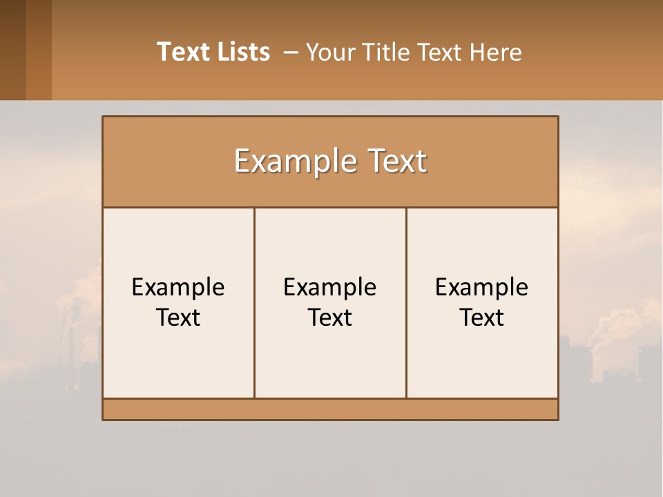 Condition Climate Cooling PowerPoint Template