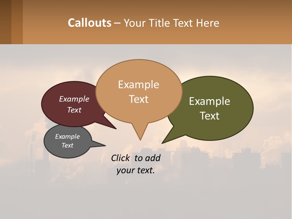 Condition Climate Cooling PowerPoint Template