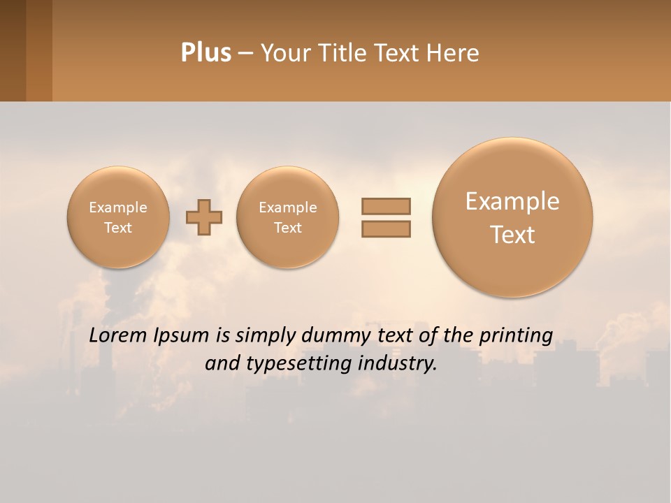 Condition Climate Cooling PowerPoint Template