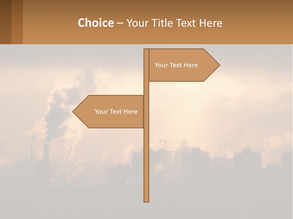 Condition Climate Cooling PowerPoint Template