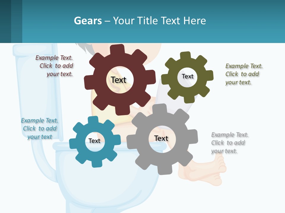 Climate Unit Cool PowerPoint Template