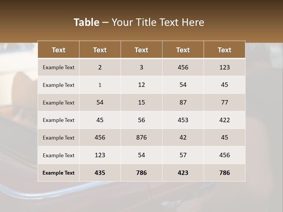 Supply Cool Condition PowerPoint Template