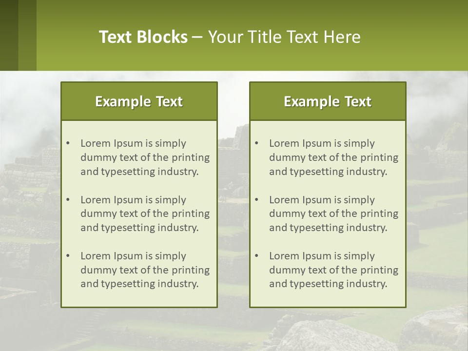 Cool Temperature House PowerPoint Template