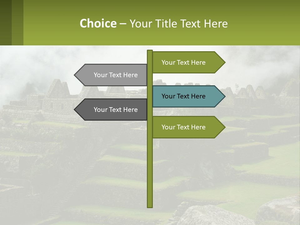 Cool Temperature House PowerPoint Template