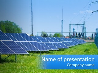 Conditioner Energy Cold PowerPoint Template