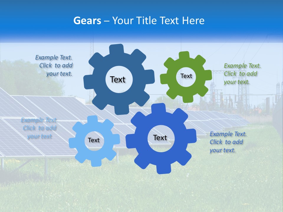 Conditioner Energy Cold PowerPoint Template