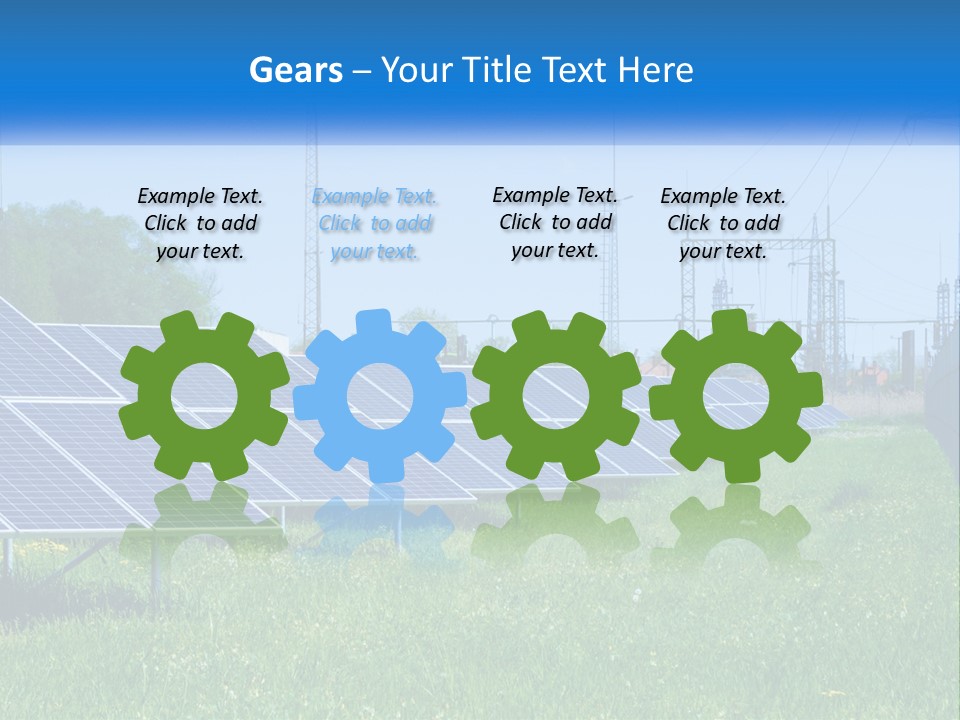 Conditioner Energy Cold PowerPoint Template