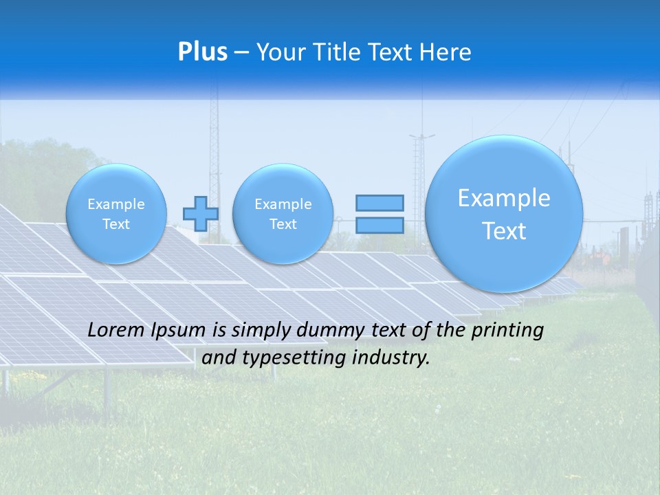 Conditioner Energy Cold PowerPoint Template