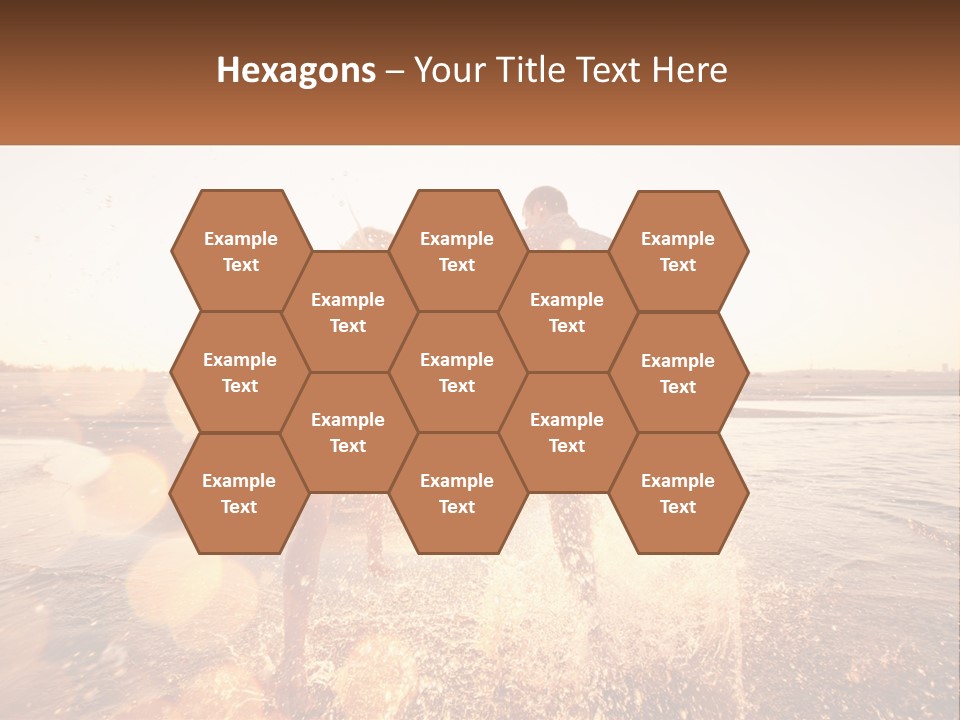 Electric Air Temperature PowerPoint Template