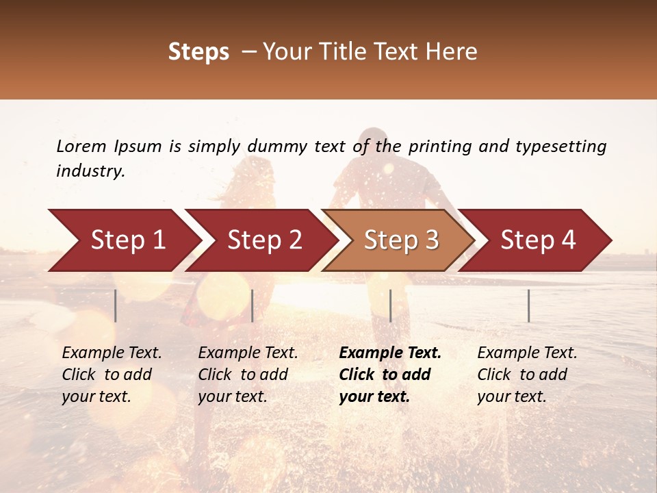 Electric Air Temperature PowerPoint Template