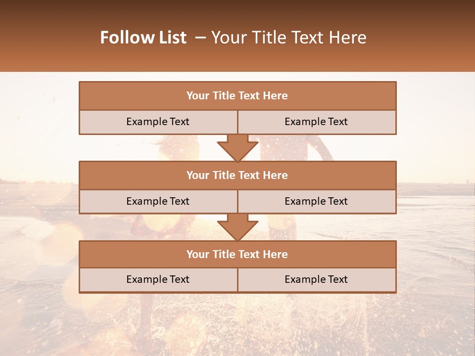 Electric Air Temperature PowerPoint Template