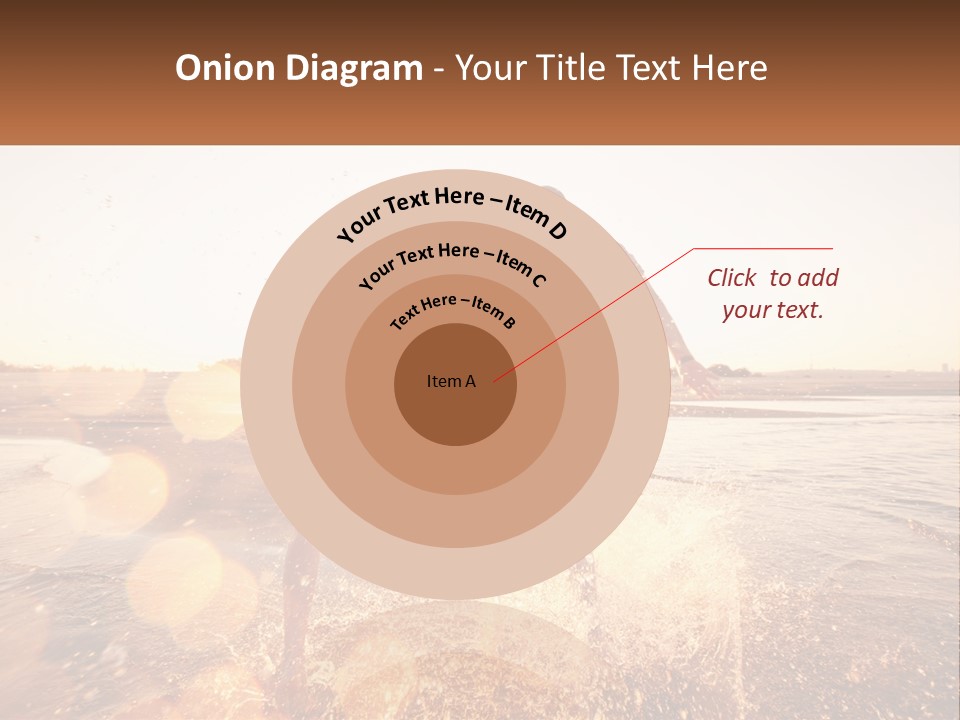 Electric Air Temperature PowerPoint Template