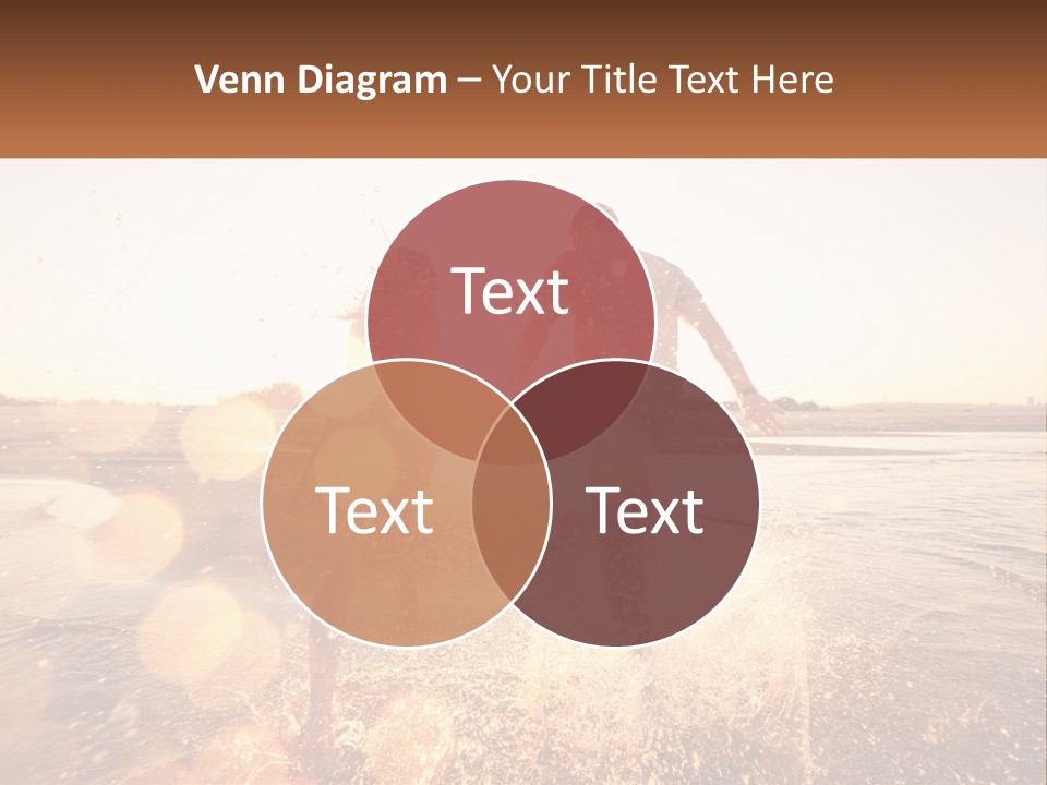 Electric Air Temperature PowerPoint Template