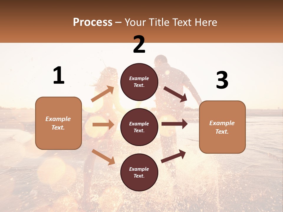 Electric Air Temperature PowerPoint Template