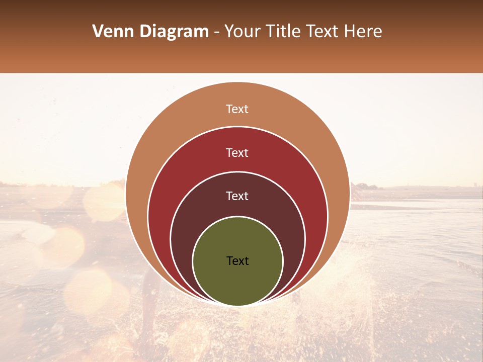 Electric Air Temperature PowerPoint Template